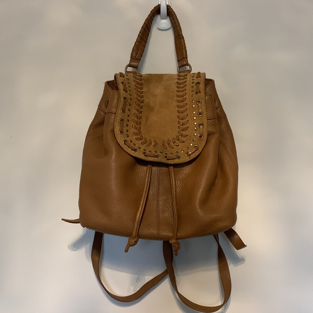 Lucky Brand Faux Leather Backpack Bag